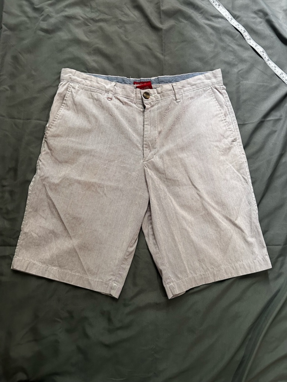 Merona Light Taupe Flat-Front Mens Shorts
